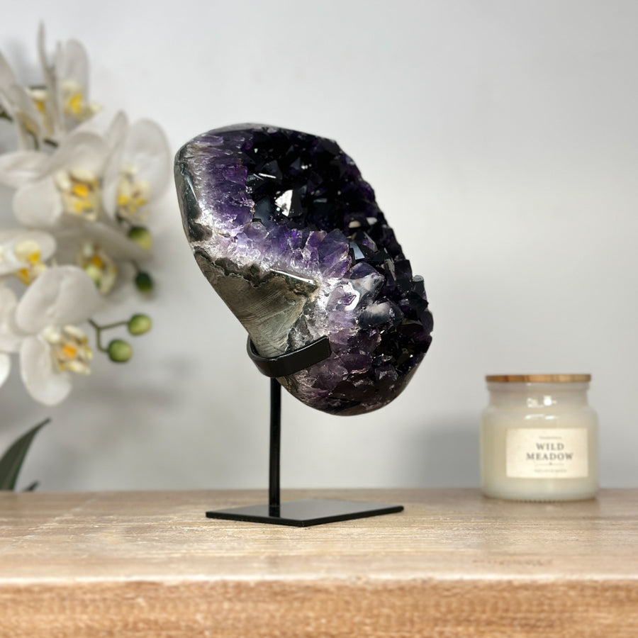 A+ Grade Uruguayan Amethyst Crystal Cluster - MWS2060