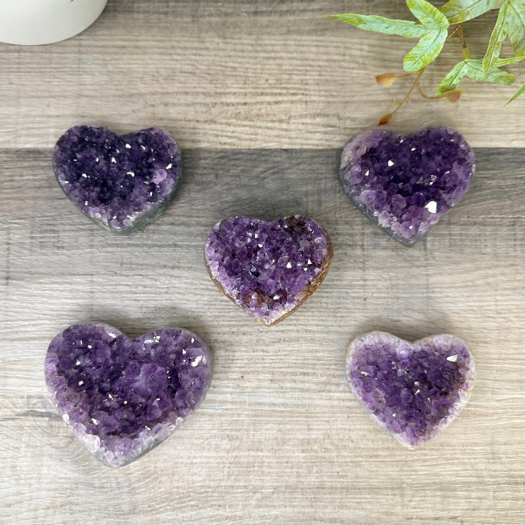 Mixed Minerals Hearts Set - MHLT0352