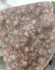 Natural Peach Tone Sugar Quartz Crystal Cluster - MWS3161