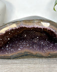 Natural Amethyst Geode with Agate Shell - STGE0112