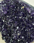 Premium Quality Natural Amethyst Specimen on Metal Display - MWS2344