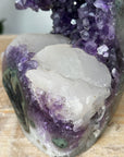 Natural Amethyst Cathedral with Calcite Crystal - CBP1130