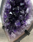 Premium Uruguayan amethyst Geode with Agate Shell - MWS2435