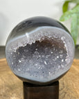 Quartz Druzy & Agate Sphere Geode - SPH0198
