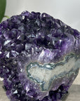Top Quality Natural Amethyst Geode on Stand - MWS2931