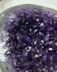 Uruguayan Amethyst Geode on Metal Stand - MWS3105