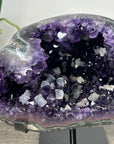 Uruguayan Amethyst Geode with Deep Purple Crystals - MWS2927