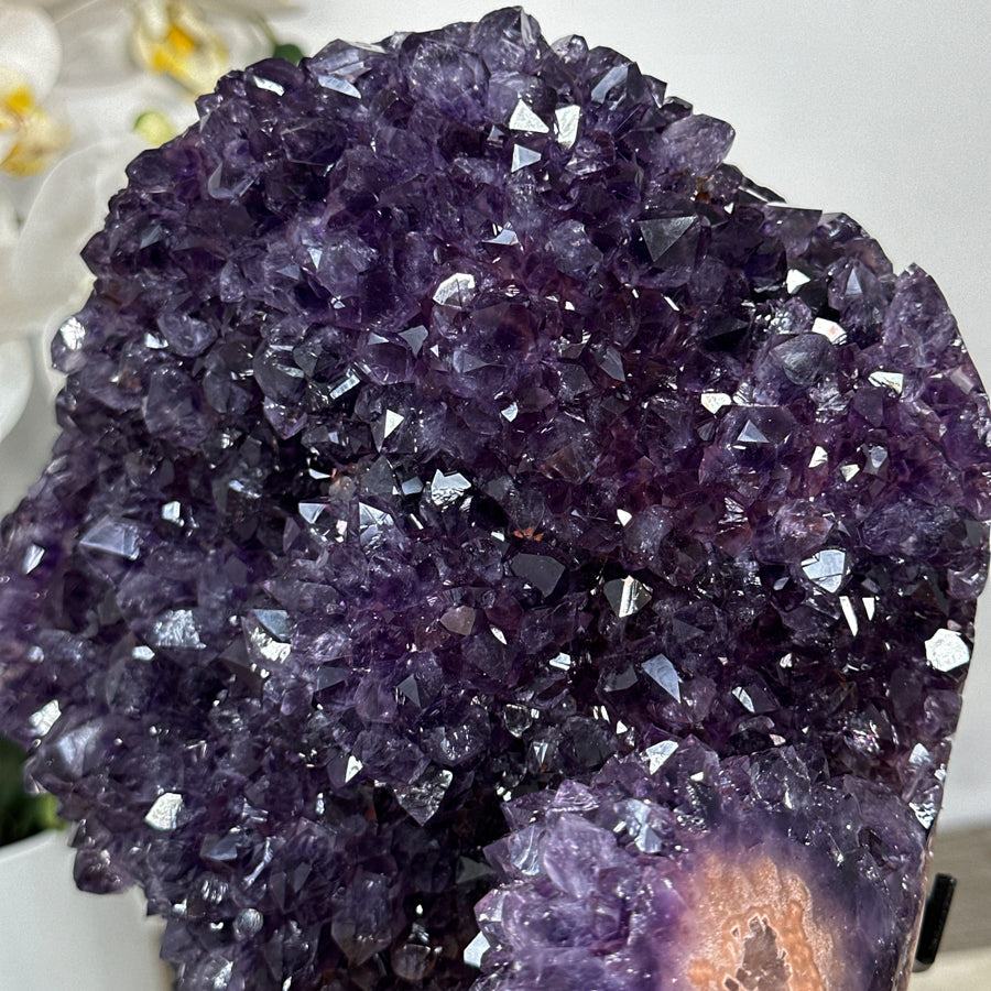 A+ Grade Natural Amethyst Crystal Specimen - MWS2045