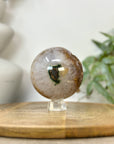 Natural Citrine Sphere Geode with Crystal Formation - SPH0231
