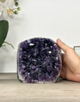 Natural Amethyst Cathedral with Deep Purple Crystals - CBP1259