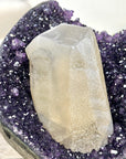 Huge Amethyst with Outstanding Natural Calcite Formation - CBP1413
