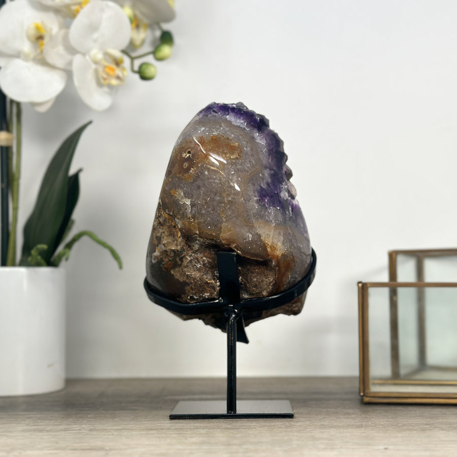 Amethyst Cluster with Deep Purple Crystals - MWS2203