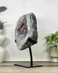 Natural Uruguayan Quartz Geode with Calcite Inclusion - MWS3397