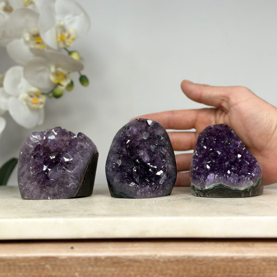 Amethyst Cathedrals Lot - AMLT0194
