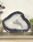 XL Blue Banded Agate Slice - SLC0025