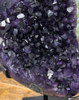 Top Quality Uruguayan Amethyst Specimen on Metal Stand - MWS3064