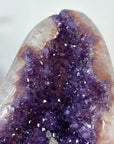 Natural Uruguayan Amethyst Crystal Cluster with XXL Deep Purple Crystals - CBP1404