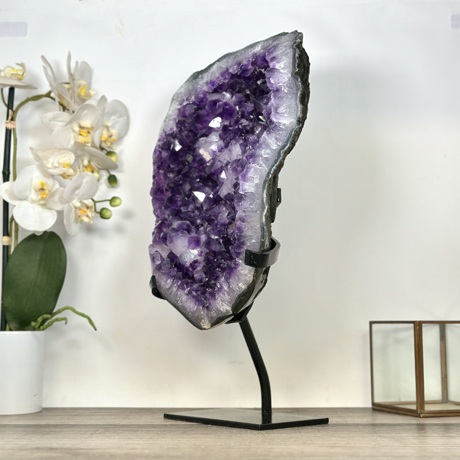 Uruguayan Large Amethyst Specimen with Beautiful Large Crystals - MWS2969