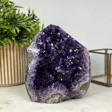Large Amethyst Centerpiece Geode Cathedral - CBP1010