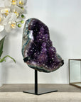 Amethyst Geode Crystal Cluster – Purple Mineral Specimen for Home Decor Display - MWS2697