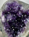 Amethyst Geode with Deep Purple Crystals for Home Decor - MWS2615