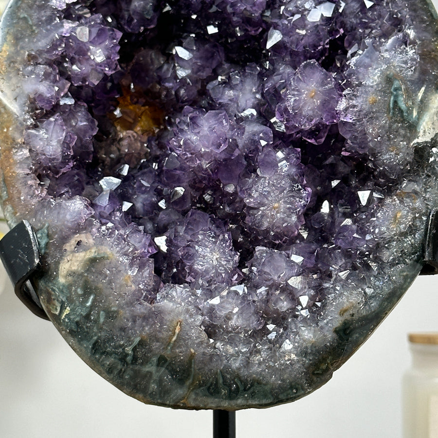 Rare Amethyst Geode Full of Stalactite Formations - MWS1484