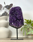 Large Natural Amethyst Stone on Ston from Uruguay - MWS3174
