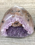 Amethyst Geode with Calcite Inclusion - STGE0104