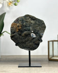 Natural Sugar Quartz Druzy & Agate Crystal Cluster - MWS2250
