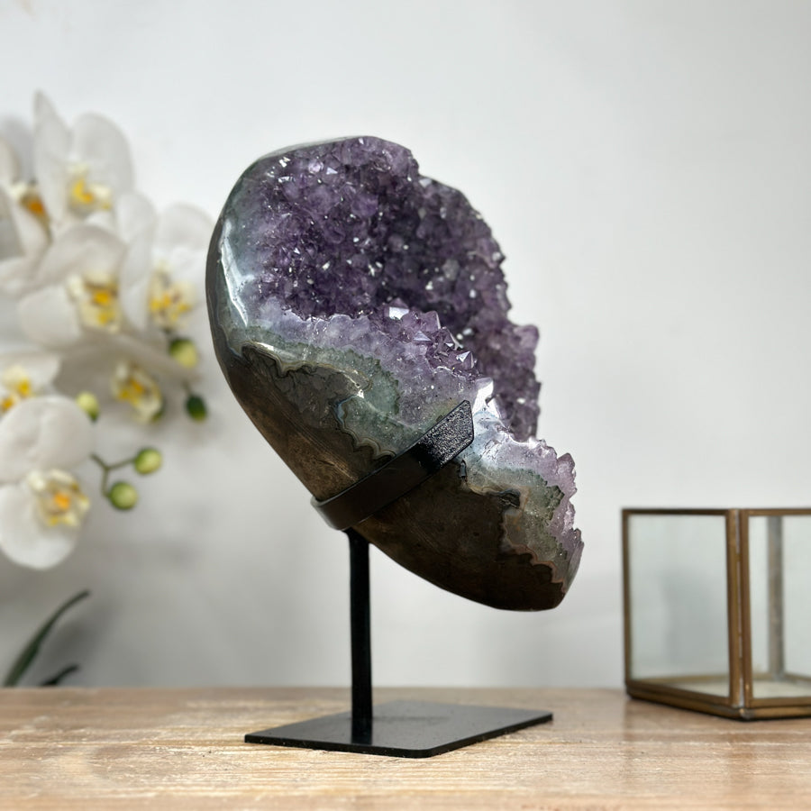 Stunning Natural Amethyst Crystal Cluster from Uruguay - MWS1873