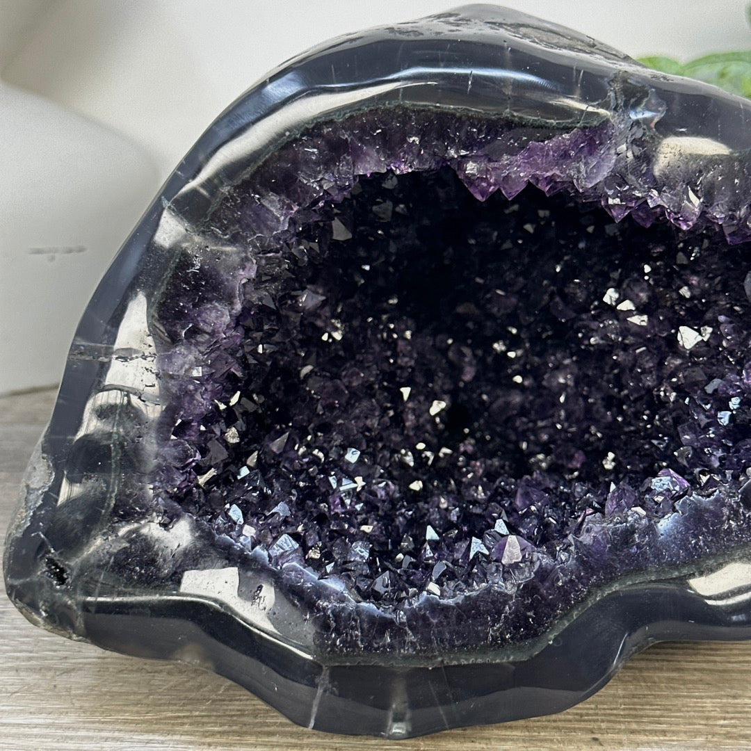Huge Natural Amethyst &amp; Agate Stone Geode from Uruguay - STGE0071