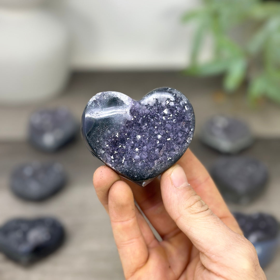 Mixed Minerals Hearts Set - MHLT0354