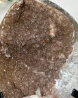 Brown Tone Quartz Geode Mineral Specimen for Home Decor - MWS2626