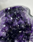 Amethyst Geode with Deep Purple Large Crystals from Uruguay - MWS2930