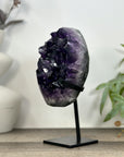 Natural A grade Amethyst Cluster with Stand - MWS3229