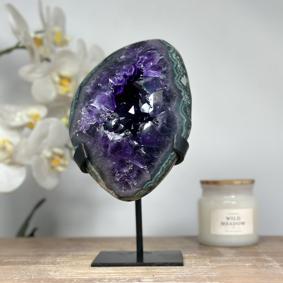 Stunning Natural Uruguayan Amethyst Geode - MWS1763