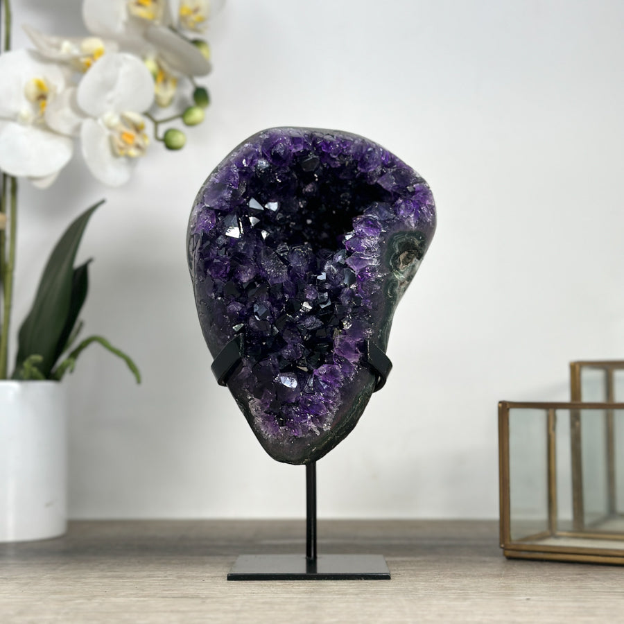 Deep Purple Amethyst Geode - MWS2216