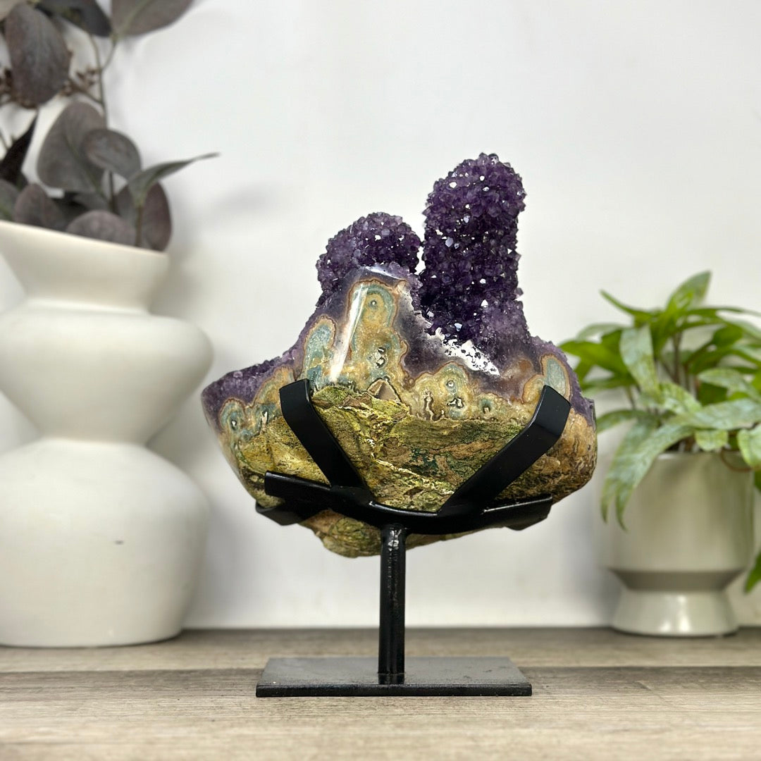 Collection Grade Amethyst Stalactite Formation - MWS3385