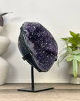 Natural Amethyst Geode on Stand from Uruguay - MWS3352