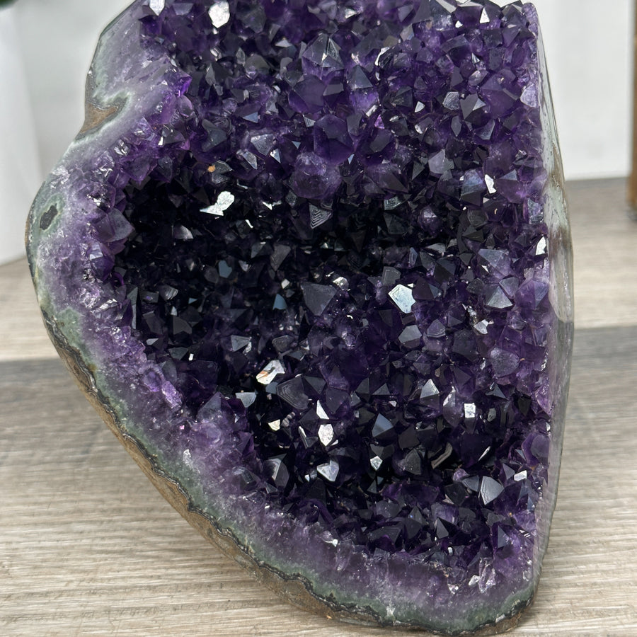 Natural Amethyst Cathedral Geode for Home decor - CBP1291