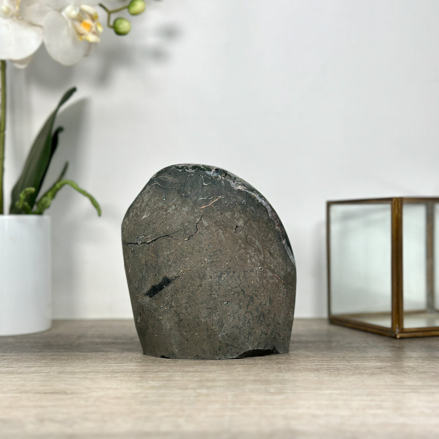 Uruguayan Amethyst Cathedral with Deep Purple Crystals – Natural Standing Geode - CBP1210