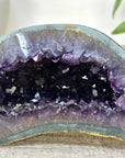 Uruguayan Amethyst geode with Jasper Shell - STGE0073