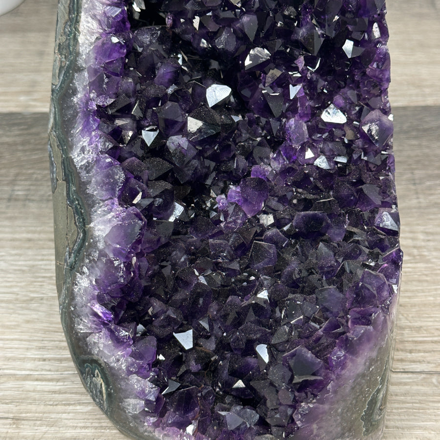 Natural Deep Purple Natural Amethyst Cathedral - CBP1266