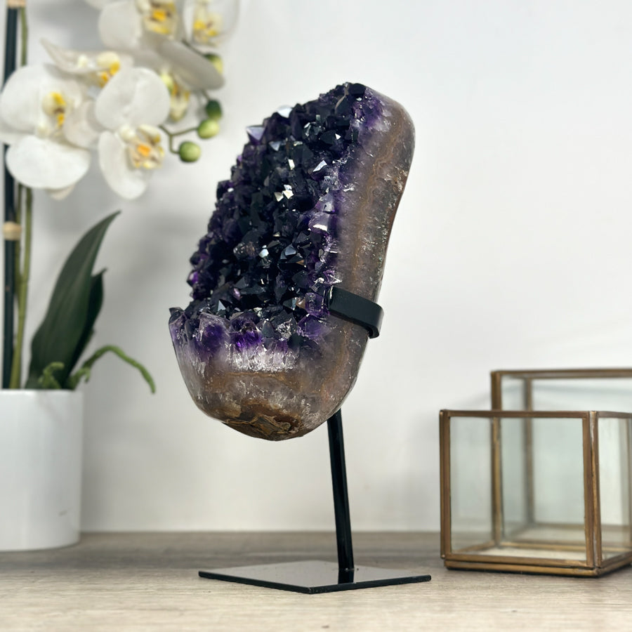 Large AAA Natural Amethyst Crystal Formation - MWS2207