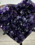 Uruguayan Amethyst Stone Heart Carving - HST0297
