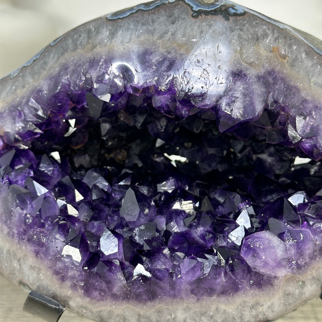 Huge Natural Uruguayan Amethyst Geode Statement - MWS3316