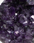 Dazzling A+ Uruguayan Amethyst with Huge and Deep Purple Crystals - MWS0550