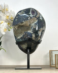Huge Amethyst Geode with Agate & Green Jasper Shell - MWS2194