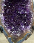 Top Grade Uruguayan Amethyst Geode with Agate Shell - MWS3019