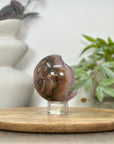 Amethyst Druzy & Jasper Sphere Geode - SPH0179